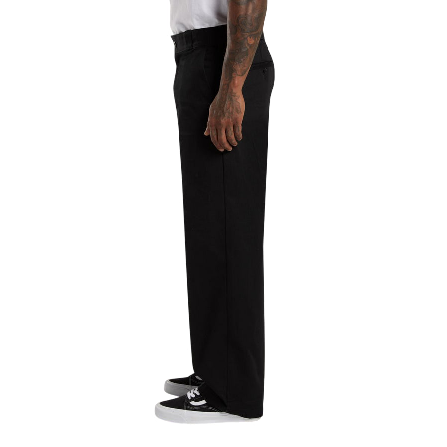 Dickies Pantalone Work Regular 247 Nero Uomo - Vista Laterale