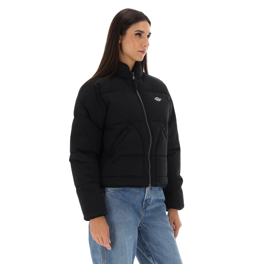 Dickies Piumino da Donna Summerdale Nero – Codice Articolo DK0A87OJBLK - laterale
