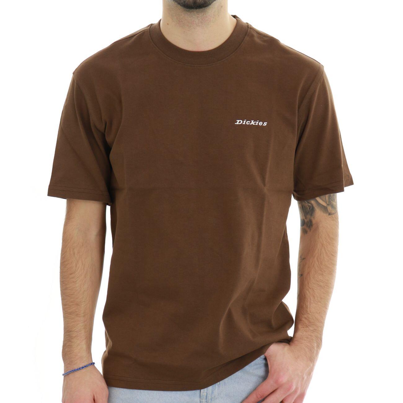 Dickies T-shirt di peso medio Loretto DK0A89EN0TB1 Marrone