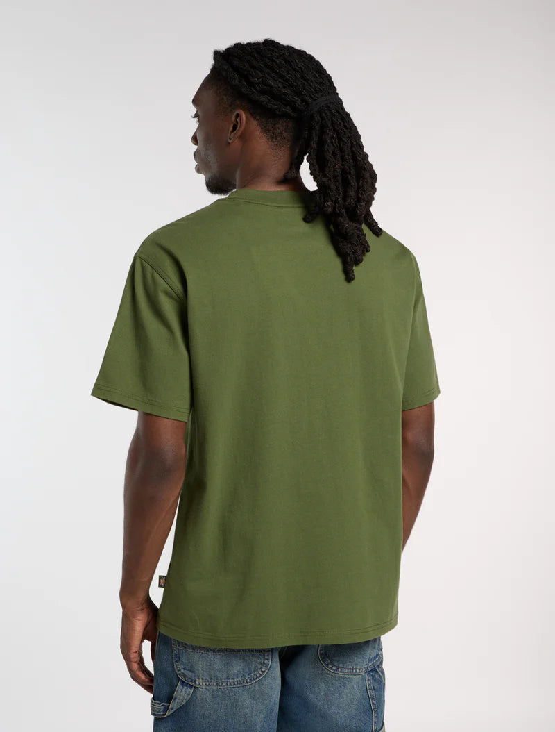 Dickies T-shirt di peso medio Loretto dk0a89enk721 Verde