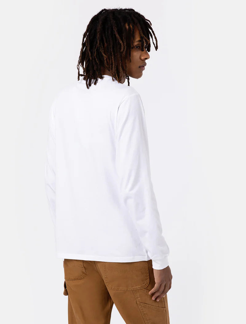 Dickies T-shirt leggera da uomo Mapleton DK0A4Y4RWHX1 bianco