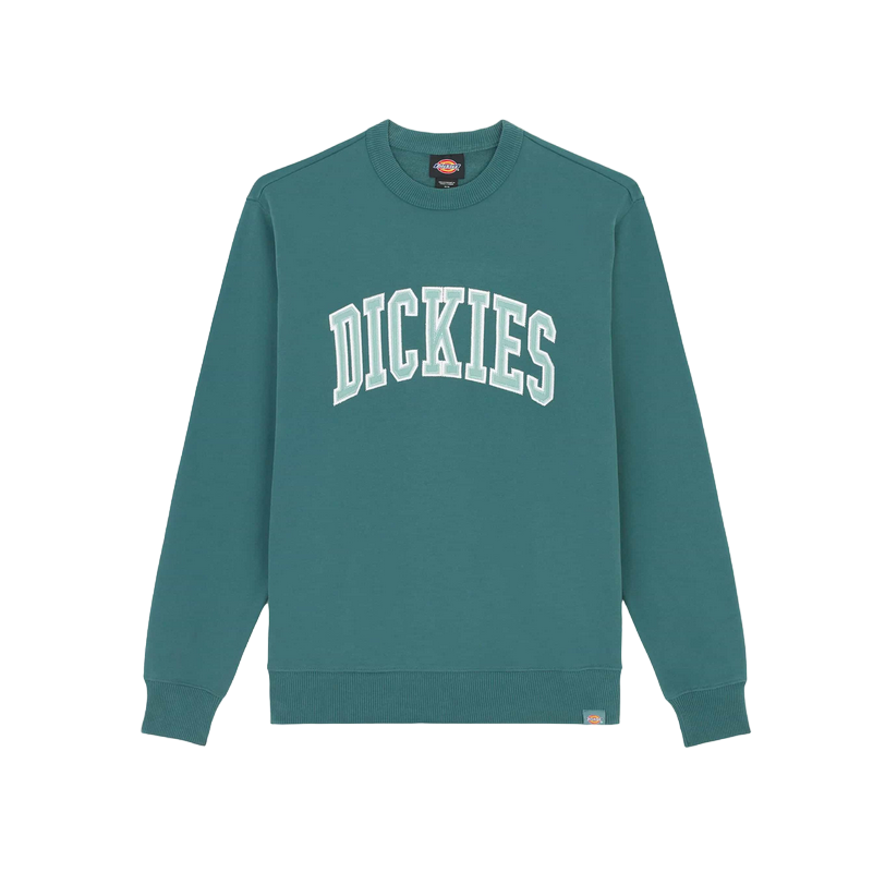 Dickies felpa girocollo da uomo Aitkin DK0A4XABJ951 verde salvia