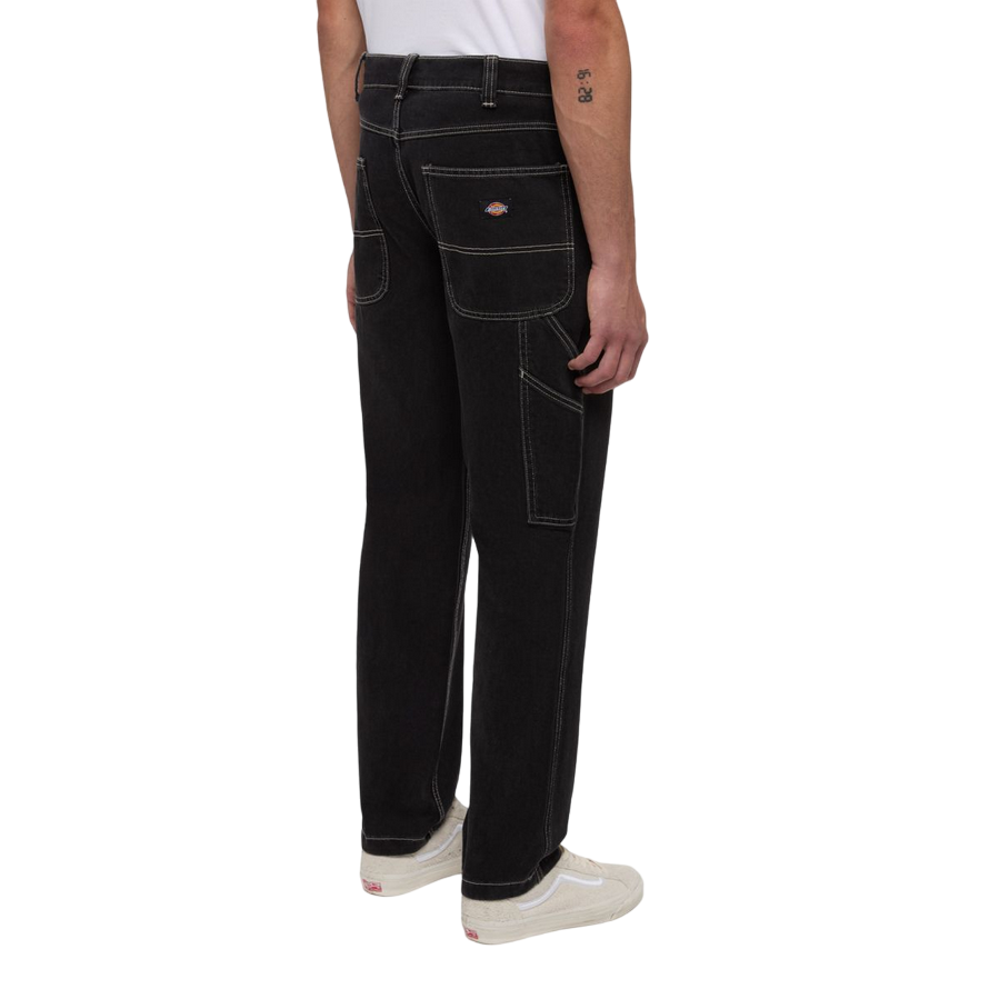 Dickies pantalone in jeans da uomo Garyville DK0A4XECRIN1 denim scuro