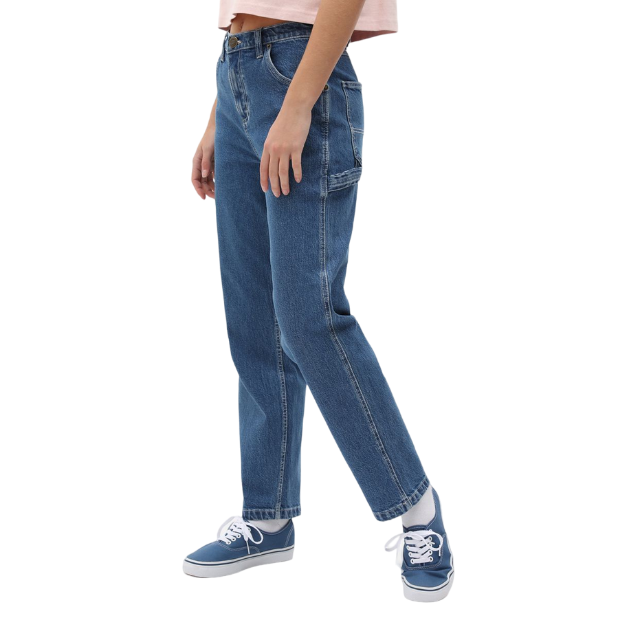 Dickies pantalone jeans da donna Ellendale DK0A4XEKCLB1 blu classico