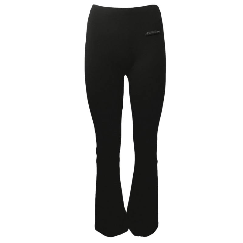 Dimensione Danza pantalone sportivo da donna in cotone jersey elasticizzato 24IDD71908 nero