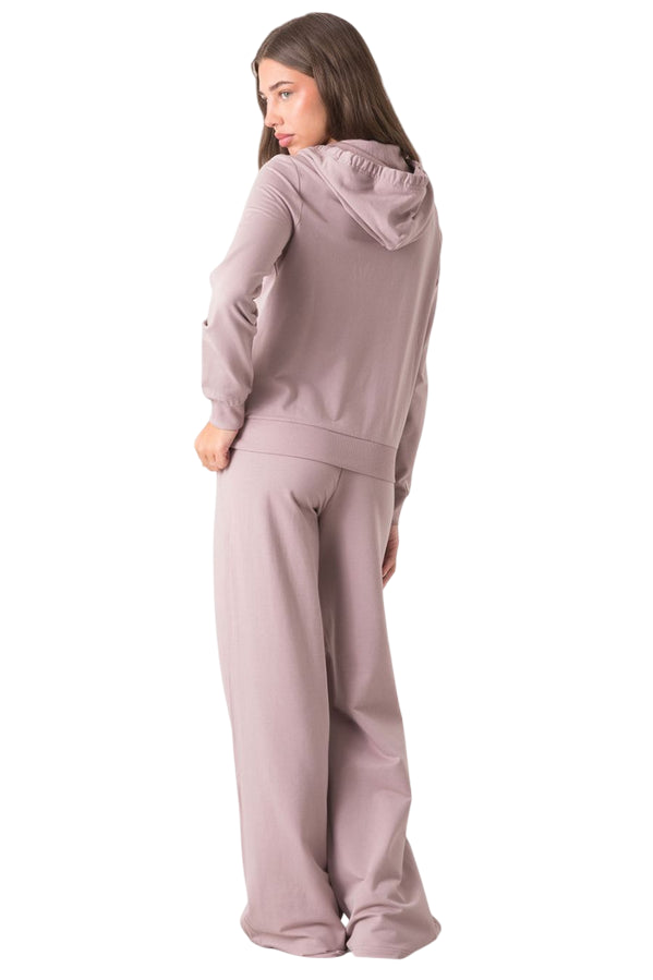 Dimensione Danza Giacca Full Zip Donna 39D180D90_VV00 Malva – Comfort Sportivo - retro