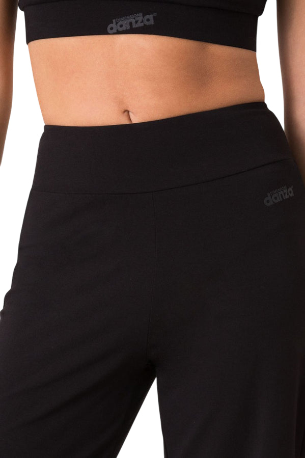 Dimensione Danza Pantalone Donna Basic Jersey Stretch 39D112J99_2000 Nero - logo