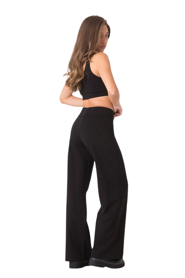 Dimensione Danza Pantalone Donna Basic Jersey Stretch 39D112J99_2000 Nero - retro 