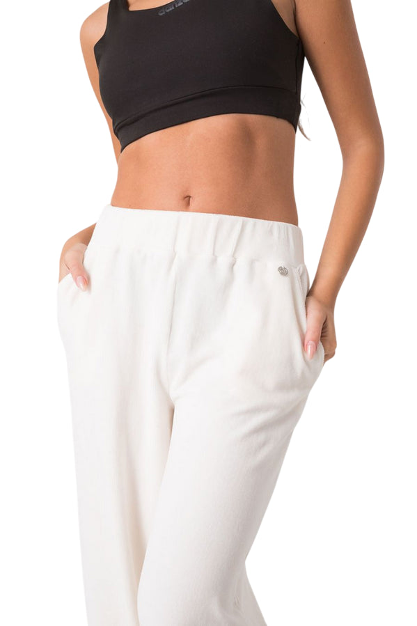 Dimensione Danza Pantalone Velluto a Coste Donna 39D274E86-1100 Bianco – Comfort e Stile Casual - dettaglio 1