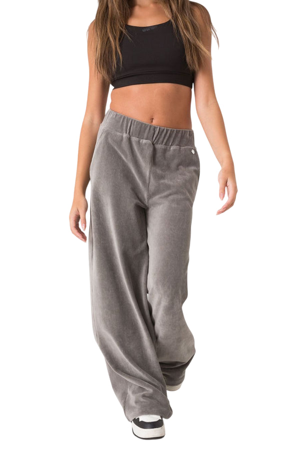 Dimensione Danza Pantalone Velluto a Coste Donna 39D274E86-9J00 Salvia – Comfort e Stile Casual - frontale