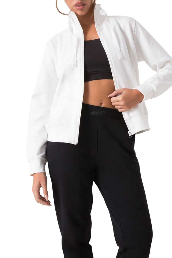 Dimensione Danza Tuta Sportiva Donna 39D100F21A-1120 Bianco - Comfort ed Eleganza - felpa