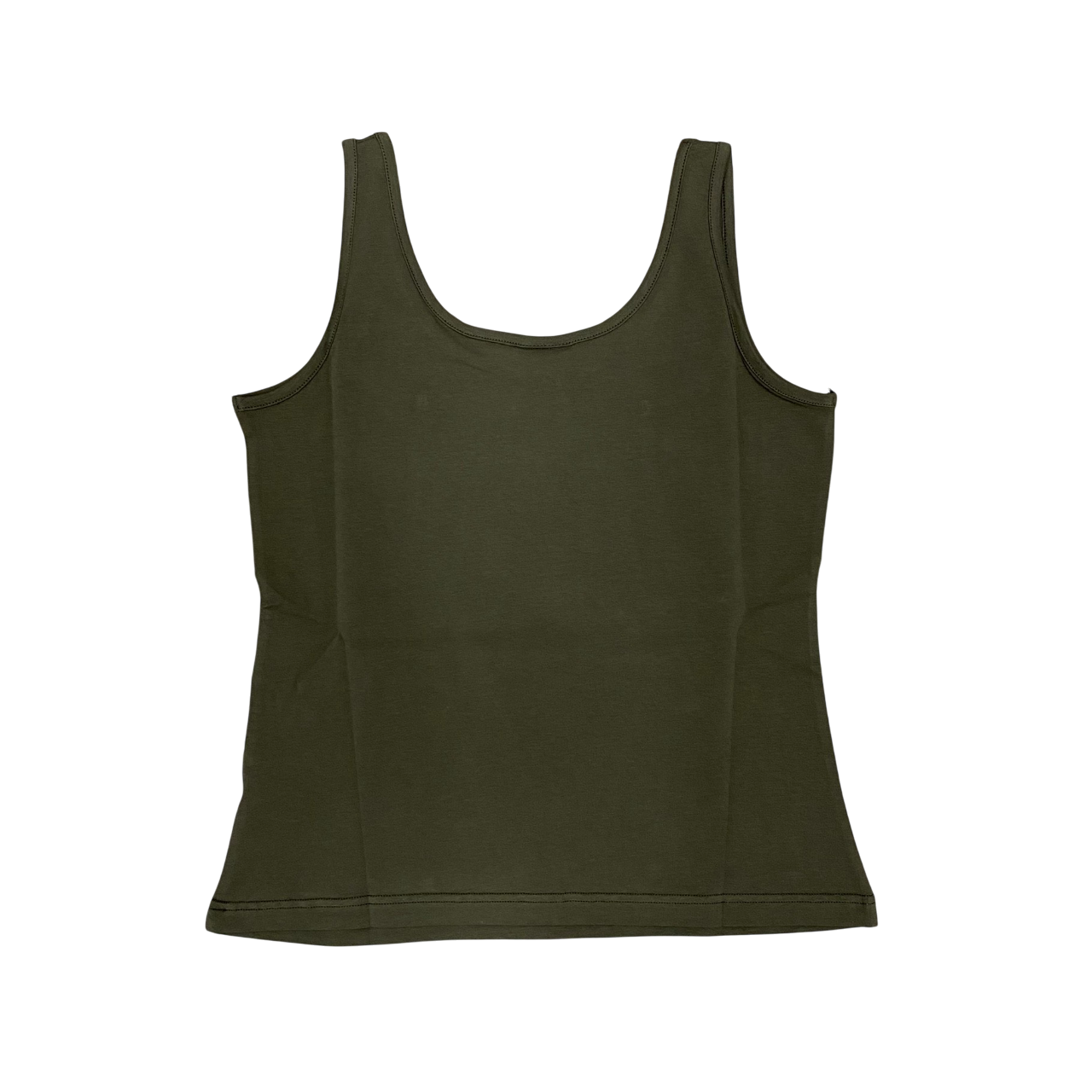 Dimensione Danza canotta sportiva da donna in cotone jersey elasticizzato 38d144j42 6R00 verde