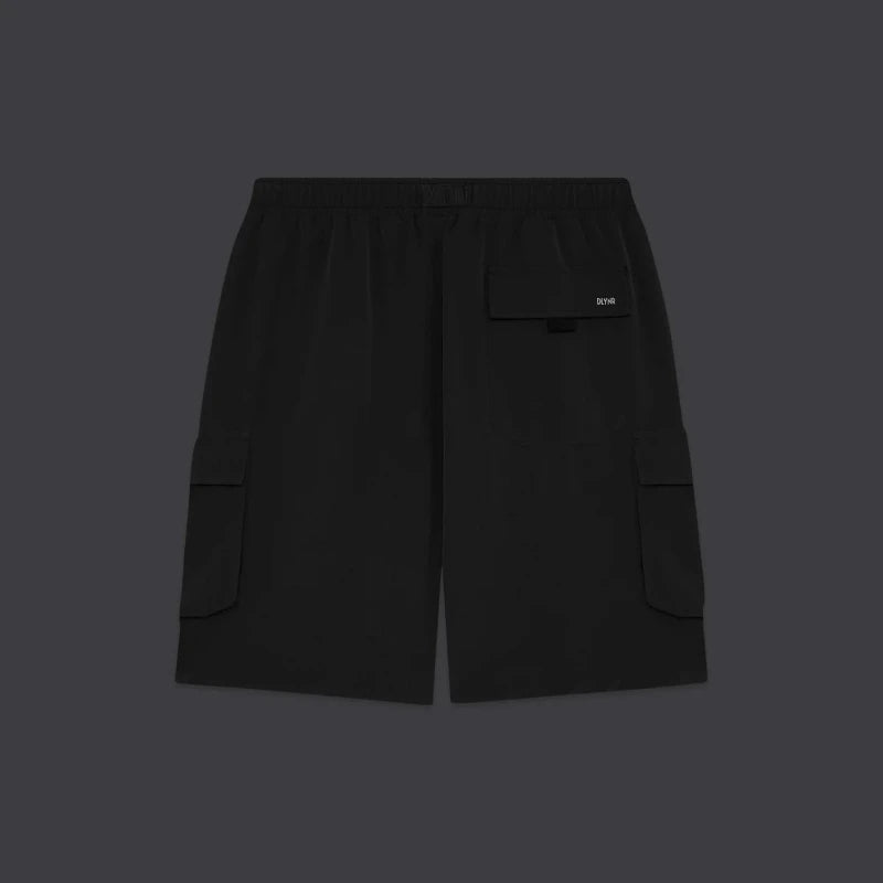 Dolly Noire Techno Cargo Shorts Uomo Nero PA144-PO-01