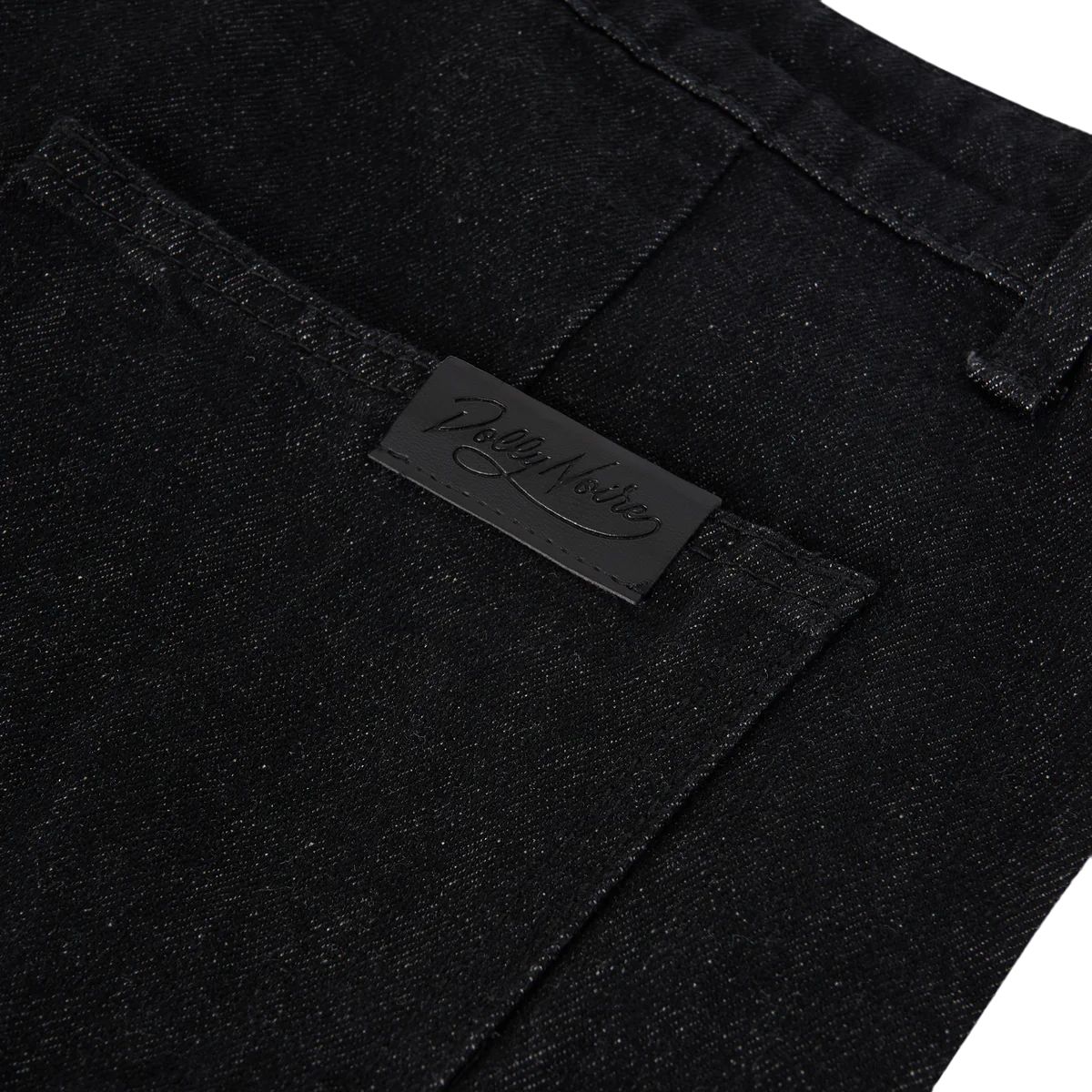 Dolly Noire pantalone in jeans da uomo carpentiere pa683-qp-01 nero