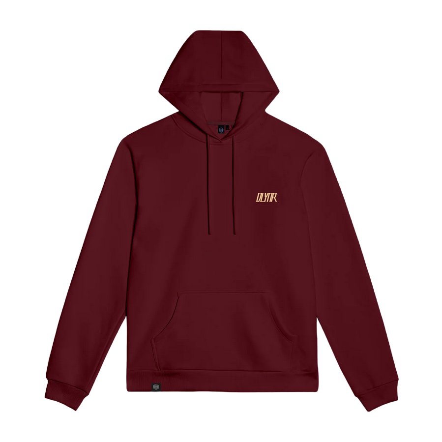 Dolly Noire felpa con cappuccio 7 peccati capitali sw508-gq-02 bordeaux 1