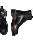 Dr. Martens anfibio alto con zeppa Jadon HI Stivali Platform in pelle 15265001 nero