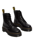 Dr. Martens anfibio alto con zeppa Jadon HI Stivali Platform in pelle 15265001 nero