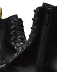 Dr. Martens anfibio alto con zeppa Jadon HI Stivali Platform in pelle 15265001 nero