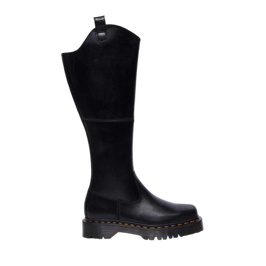 Dr. Martens stivale cavallerizzo in pelle Amaayah 31947001 nero