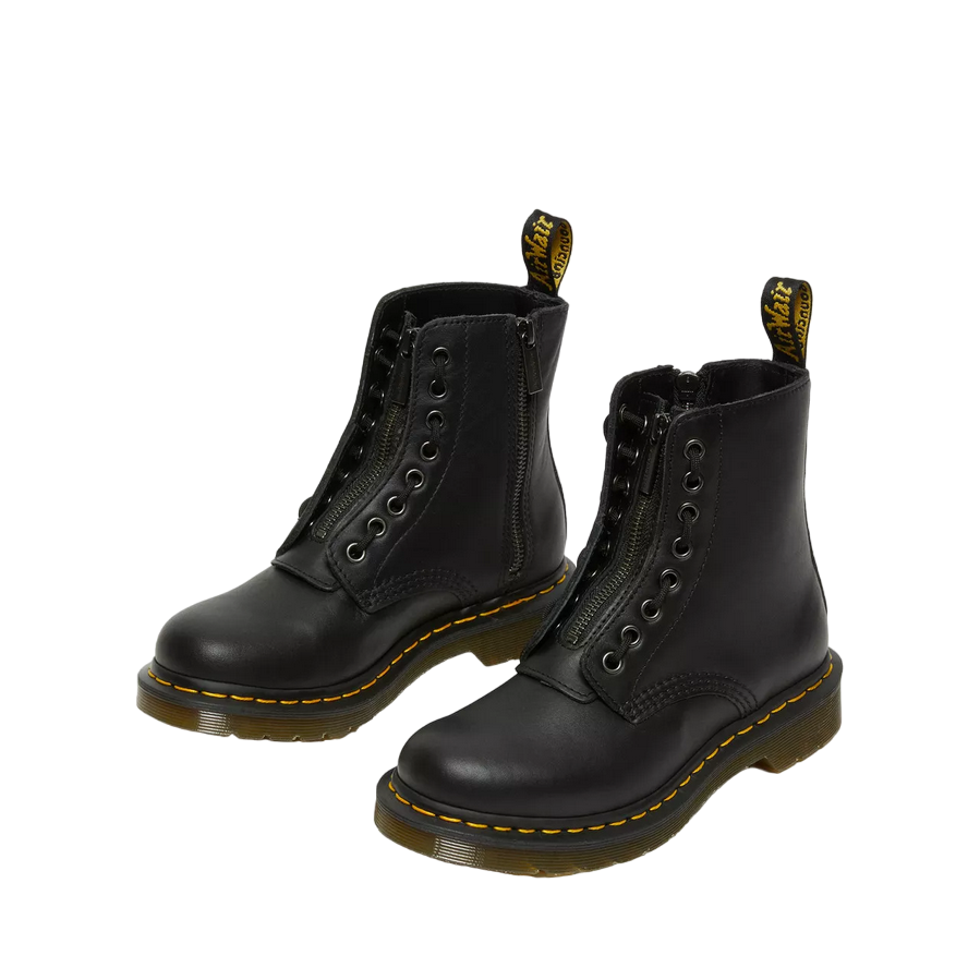 Dr.Martens stivale da donna 1406 Pascal con zip 23863001 nero