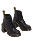 Dr. Martens stivale da donna in pelle con tacco Jesy 27613001 nero