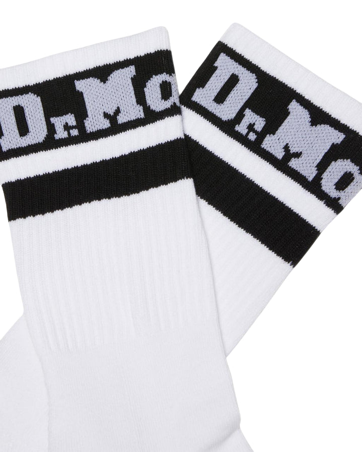 Dr. Martens Calzino Athletic Logo AC681104 Bianco – Comfort Iconico - logo