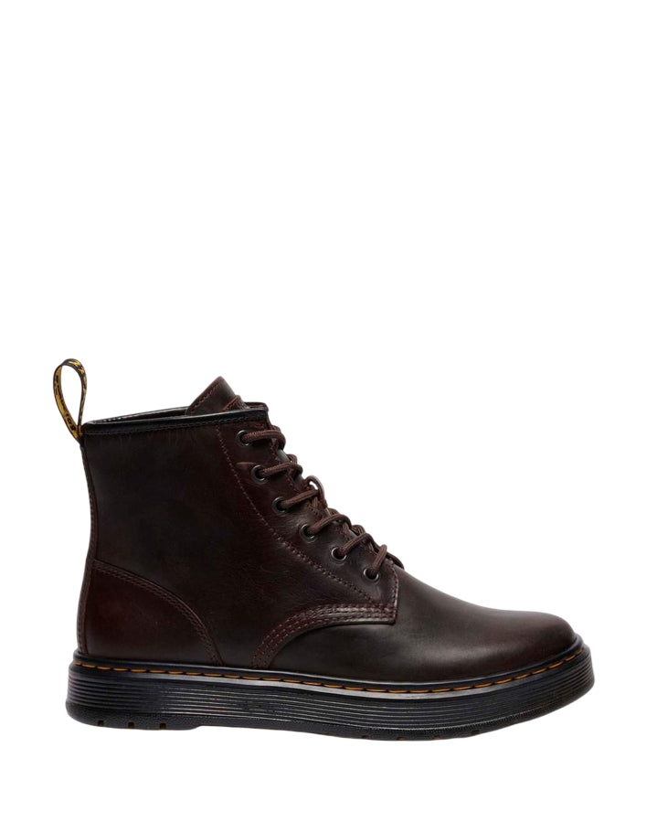 Dr. Martens – Stivaletto Brookline Chukka 41681200 Marrone Scuro | Chukka Urban Heritage, Pelle Premium, Comfort Everyday