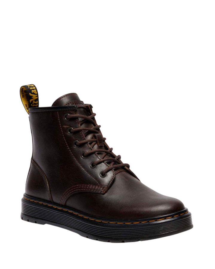 Dr. Martens – Stivaletto Brookline Chukka 41681200 Marrone Scuro | Chukka Urban Heritage, Pelle Premium, Comfort Everyday - 3/4