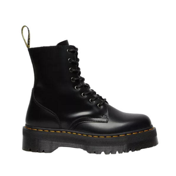 Dr. Martens anfibio alto con zeppa Jadon HI Stivali Platform in pelle 15265001 nero 1