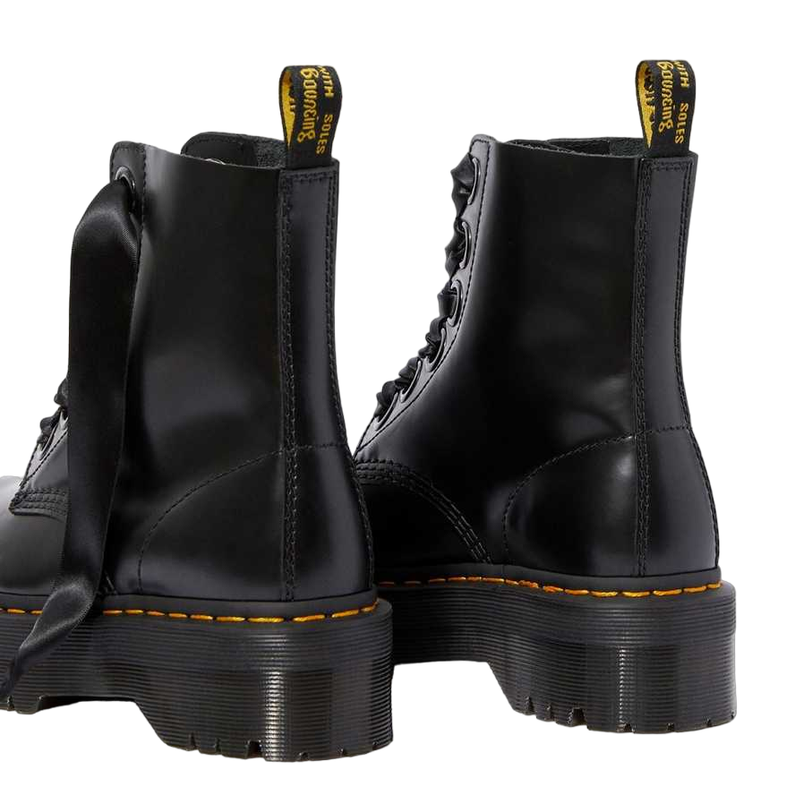 Dr. Martens anfibio con zeppa da donna 6 fori Molly 24861001 Buttero 