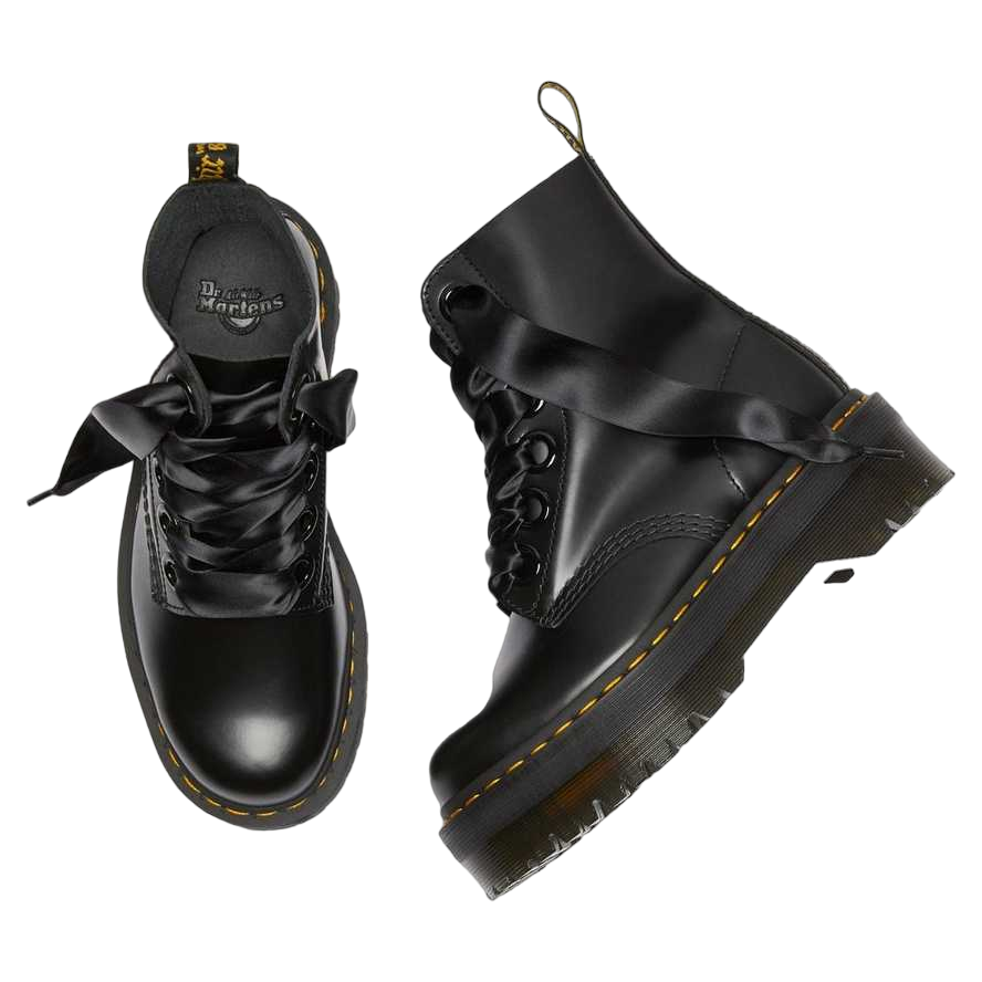 Dr. Martens anfibio con zeppa da donna 6 fori Molly 24861001 Buttero 