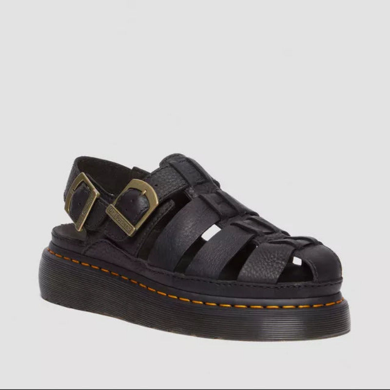 Dr. Martens sandalo da donna Wrenlie 31524001 grizzly nero