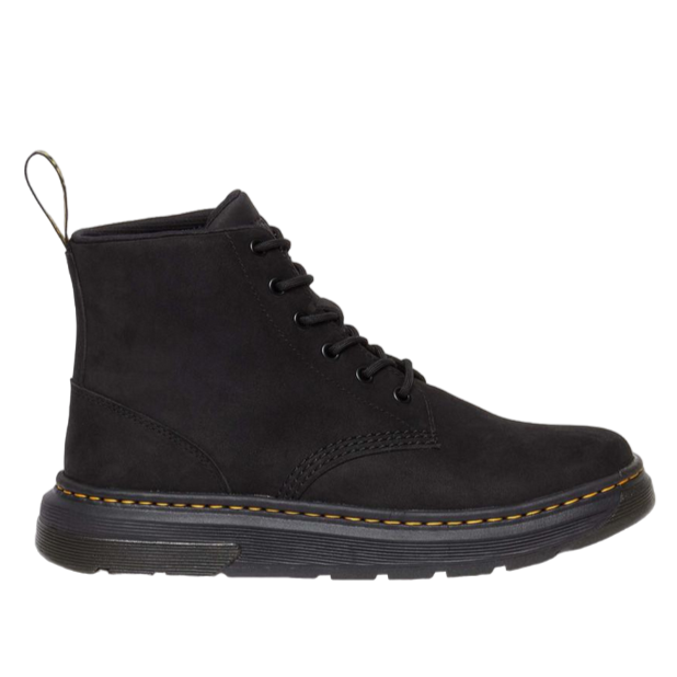 Dr. Martens stivale in pelle con laccio da uomo Crewson Chukka 31674001 nero