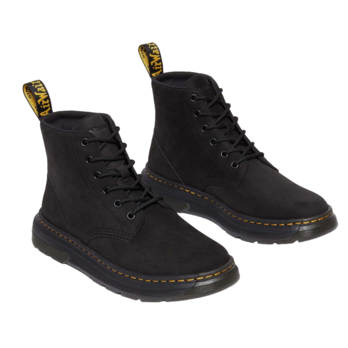 Dr. Martens stivale in pelle con laccio da uomo Crewson Chukka 31674001 nero 2
