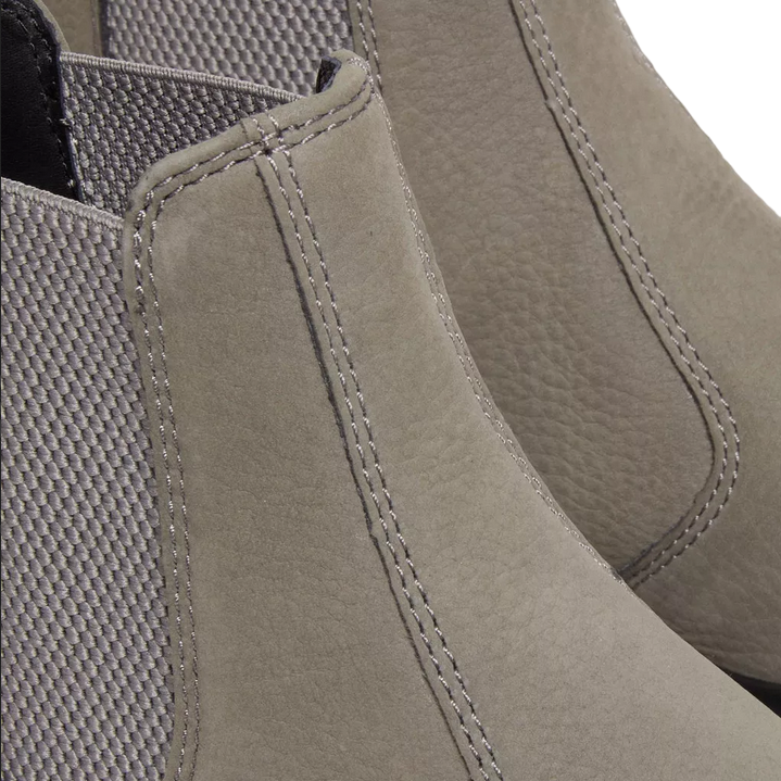 Dr. Martens stivaletto Chelsea 2976 in nubuk lavorato 31130059 grigio nickel 3