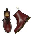 Dr Martens scarpa anfibio da adulti 1460 Smooth 10072600 rosso ciliegia