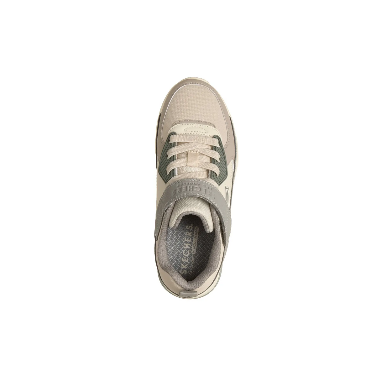 Skechers scarpa sneakers junior UNO Lite - Revival-Edge 417132L/OFWT latte