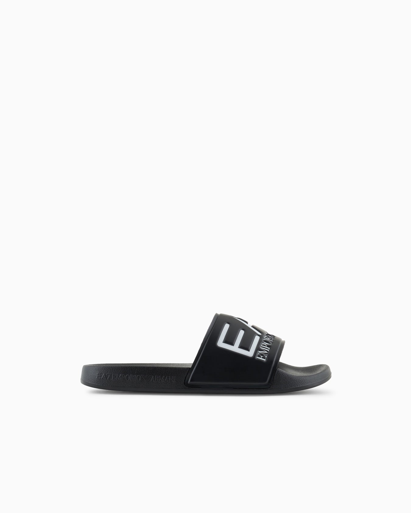EA7 Emporio Armani Slides Maxi Logo Unisex Nere - 7X000108 AF15118 UC001