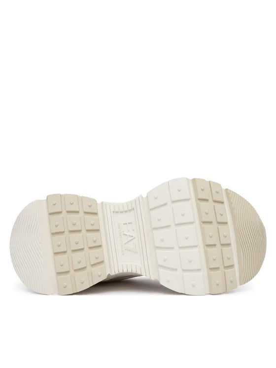 EA7 Emporio Armani Sneakers Donna Beige Crave 7X000663 AF23619 MZ601