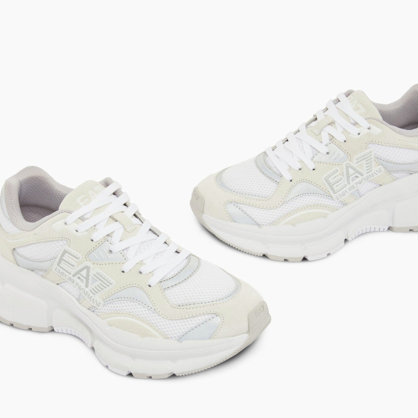 EA7 Emporio Armani Sneakers Donna Bianche Crave X8X237 XK425 MZ605