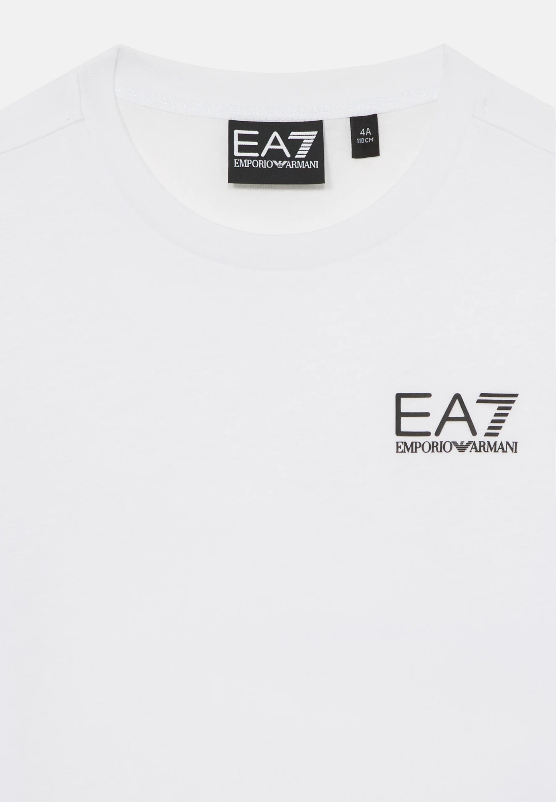 EA7 Emporio Armani T-shirt Train Core Junior Bianca - 7B000022 AF10378 U0002