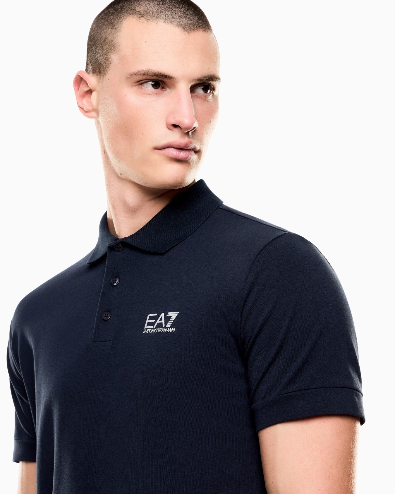 EA7 Emporio Armani polo manica corta da uomo Train Core Identity 8NPF14 PJVQZ 1562 blu
