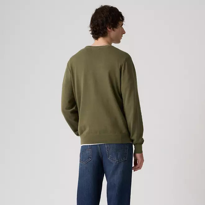 Levi's Maglia da uomo Housemark leggera A72070049 verde