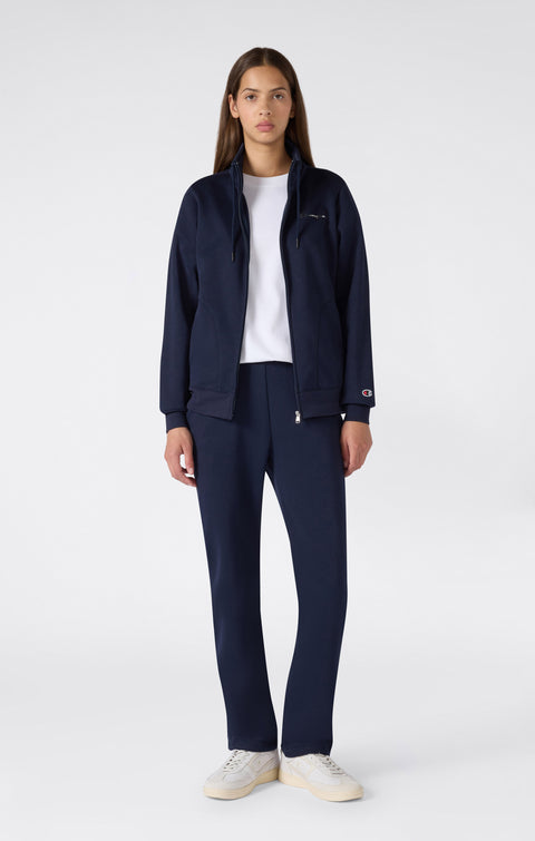 Champion Tuta sportiva da donna in cotone garzato 118944-BS501 blu