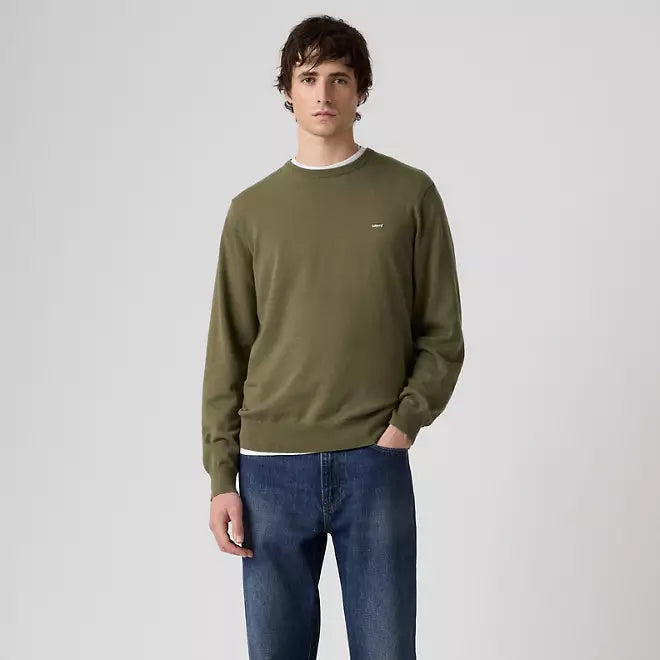 Levi's Maglia da uomo Housemark leggera A72070049 verde