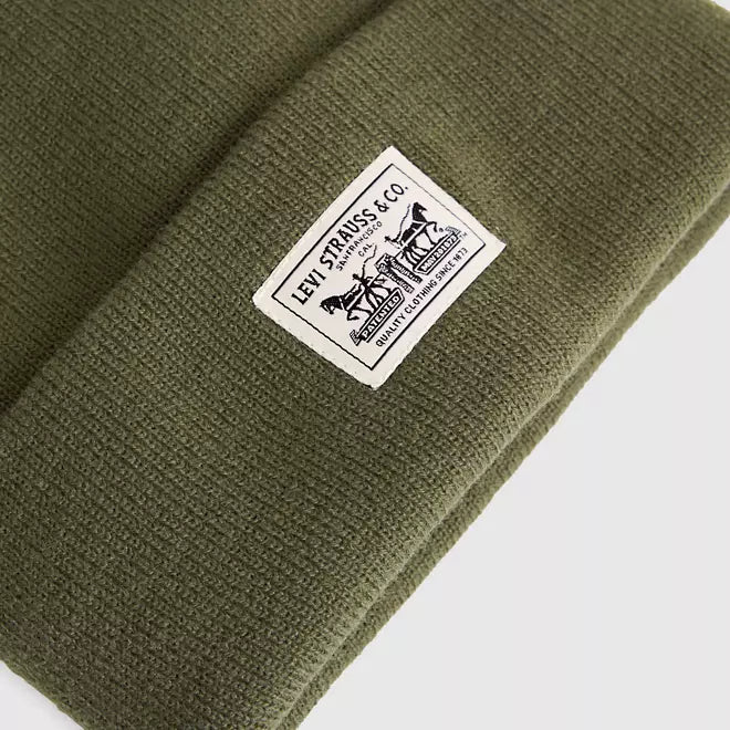 Levi's cappello Embarcadero Beanie 007Z10001 verde