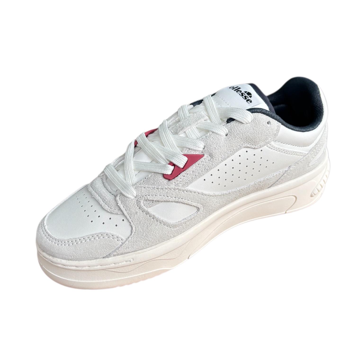 Ellesse scarpa sneakers da uomo LS914 383 bianco-blu-rosso