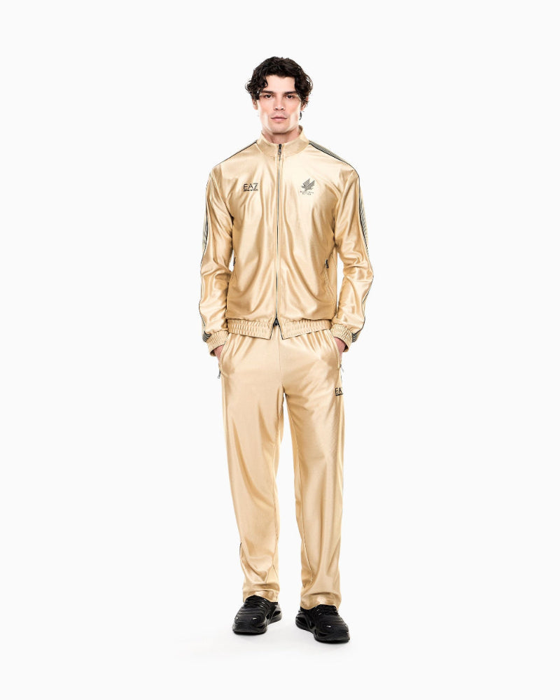 Emporio Armani tuta sportiva da uomo in Tessuto Tecnico SOCCER 7M001613 AF21688 M2005 oro