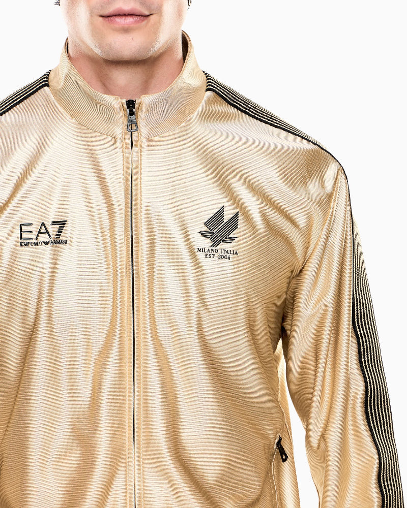 Emporio Armani tuta sportiva da uomo in Tessuto Tecnico SOCCER 7M001613 AF21688 M2005 oro particolare