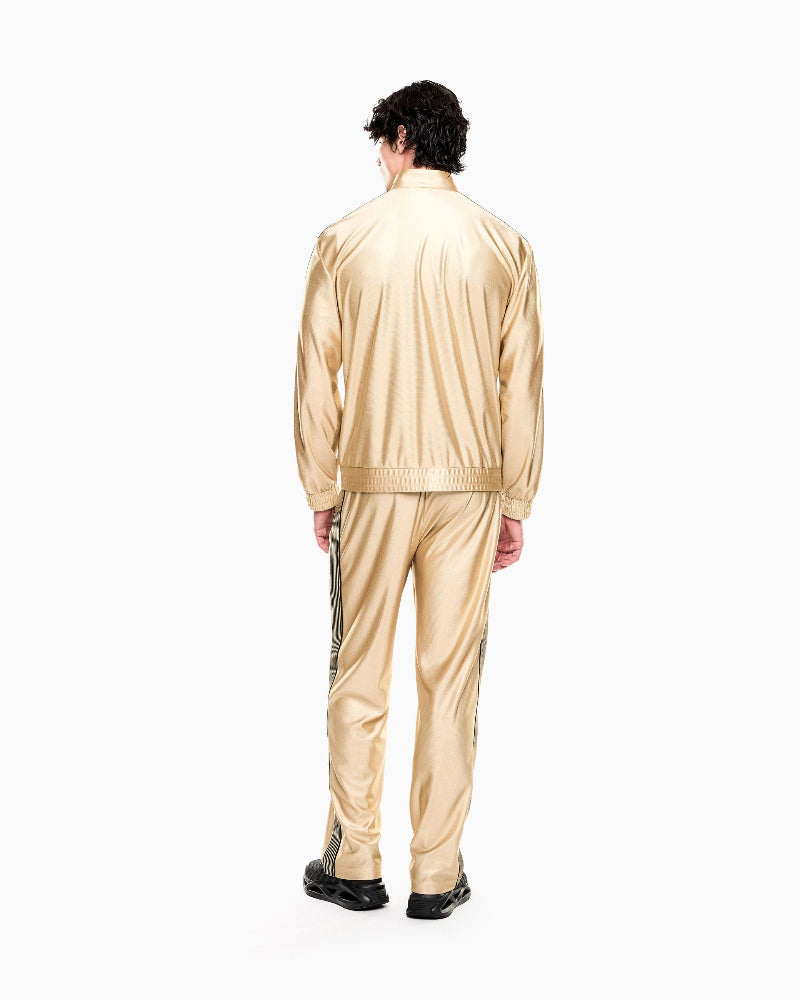 Emporio Armani tuta sportiva da uomo in Tessuto Tecnico SOCCER 7M001613 AF21688 M2005 oro particolare dietro